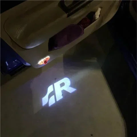 2/4p LED светло со проектор со лого на вратата од автомобилот за VW Golf 5 6 7 8 GTI GTD GTE Touareg CC Passat B6 B7 B8 B9 C6 C7 C8 Tiguan Додатоци