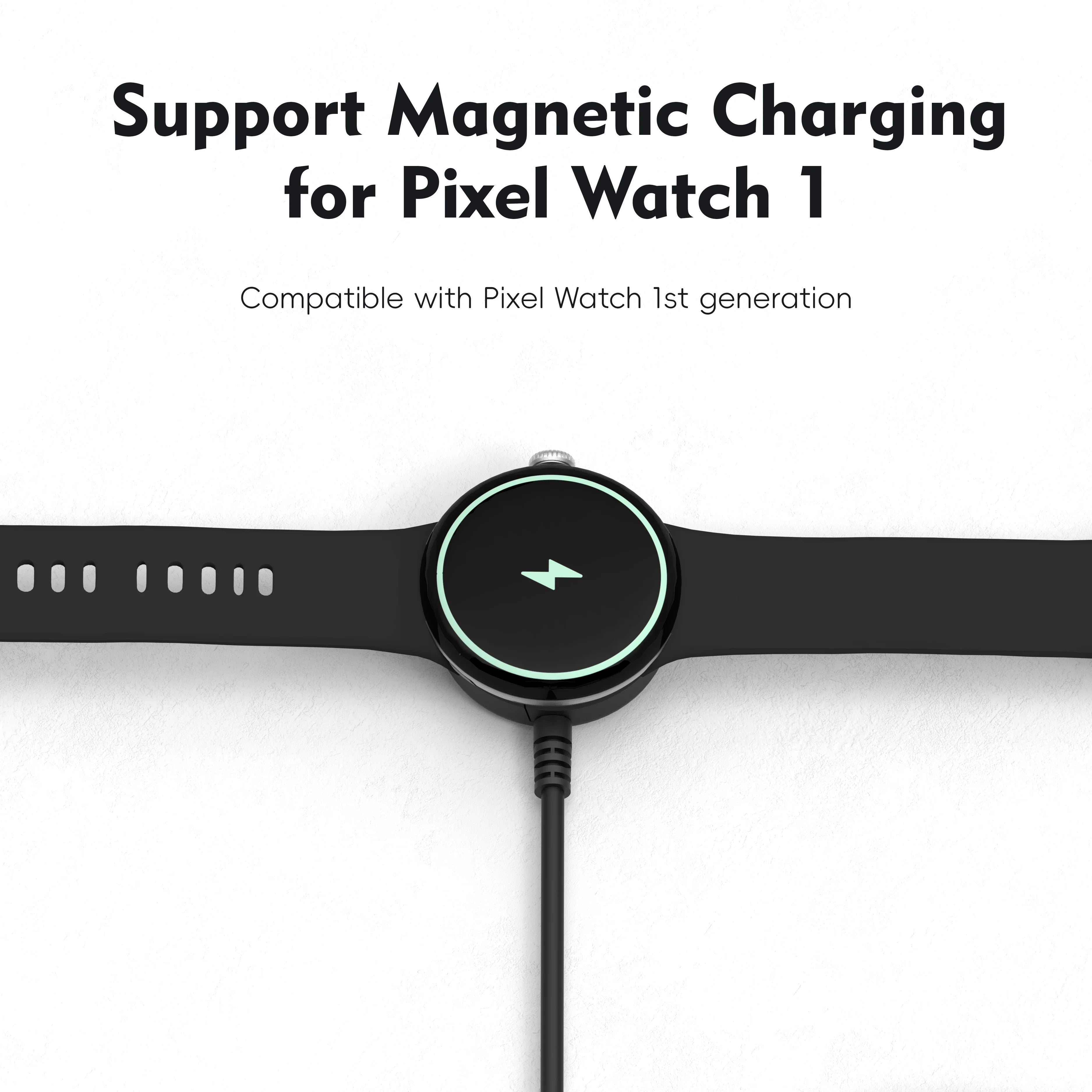 Безжичен полнач за Galaxy Watch, полнач за Galaxy Watch 3/4 5/6/7 Active1-2 Ultra FE кабел за часовник USB-A USB-C