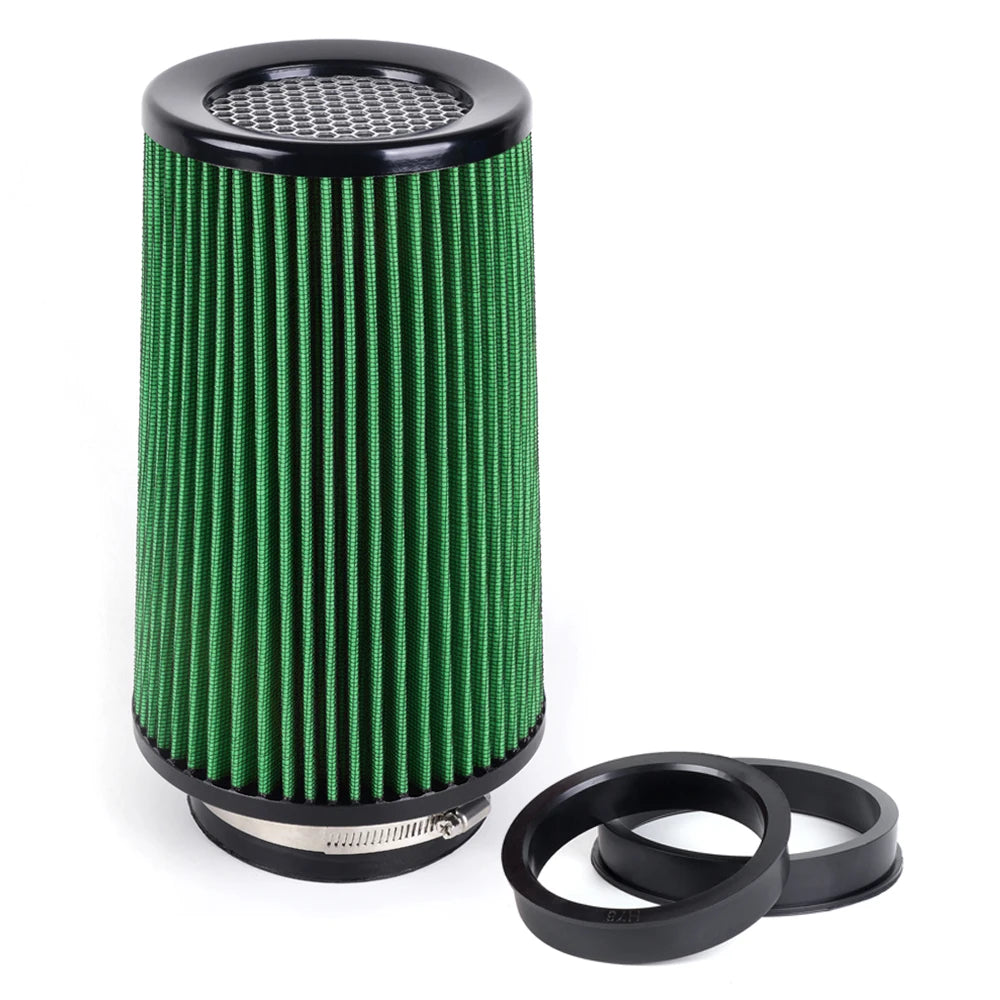 RASTP-Универзален филтер за воздух за автомобил со висок проток од 3" 3,5" 4" Конусни филтри за воздух што се перат за тркачки автомобили високи 10,6" OFI141